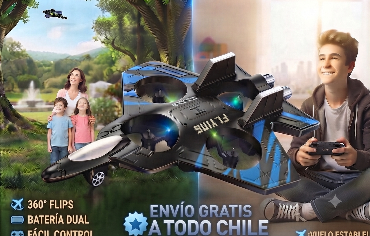 Dron Avion De Combate Con Control Remoto